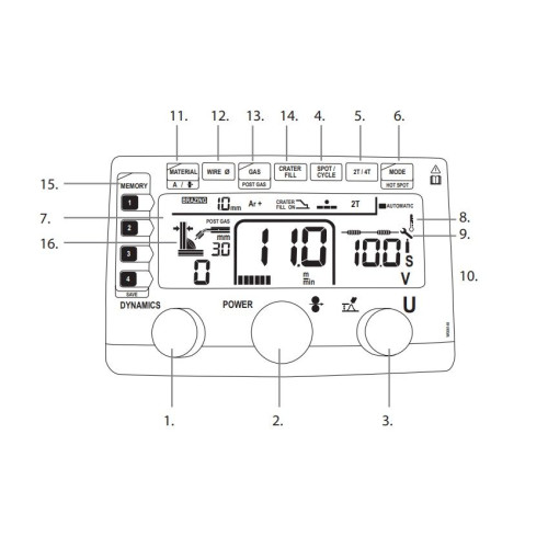 Spawarka Kemppi Kempact 253A / uchwyt Flexlite GX - zestaw - P221AMV-G - Kemppi - 3