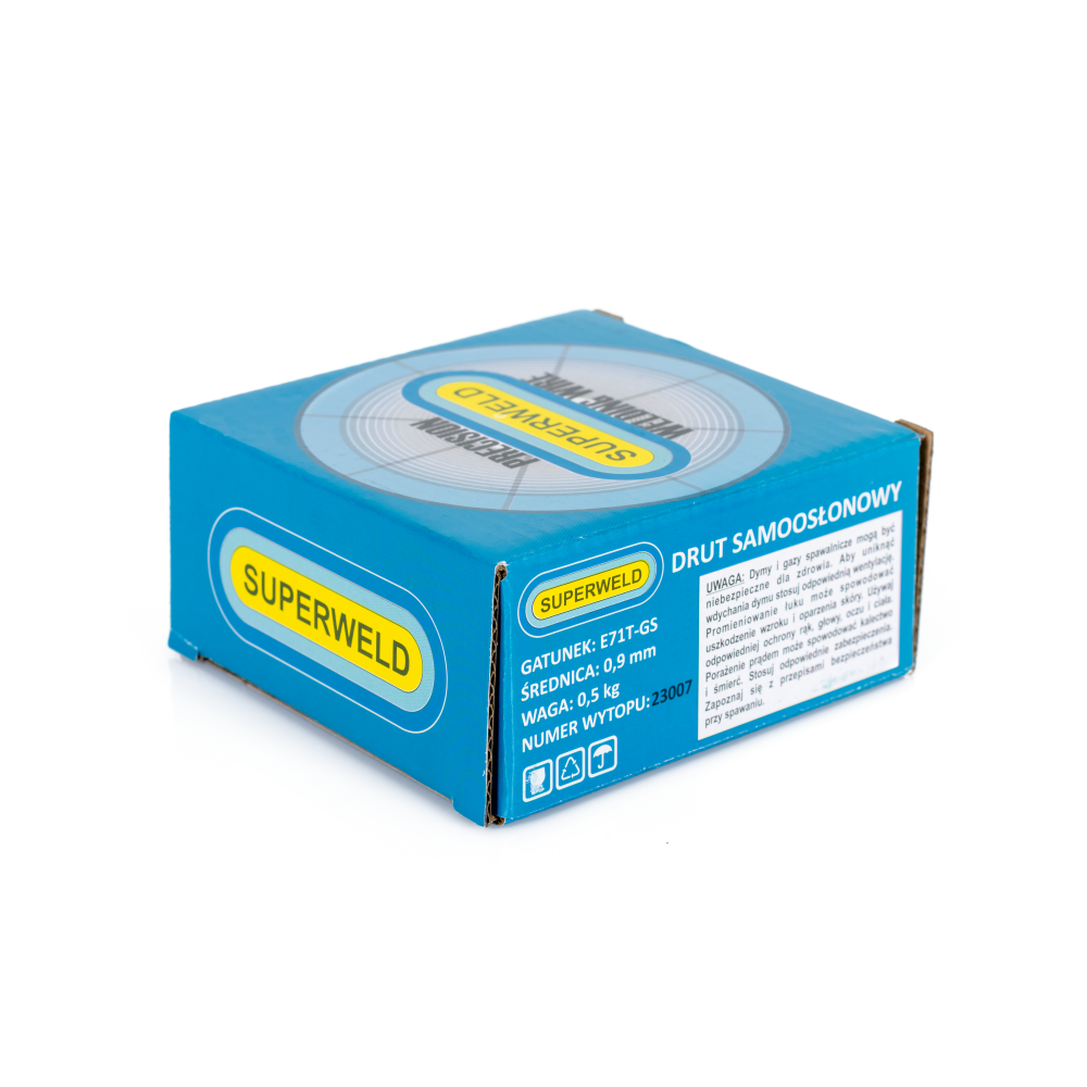 Drut spawalniczy MIG samoosłonowy E71T-GS Superweld 0,9 mm / 0,5 kg - D-S 0.9 0.5 W - Magnum - 2