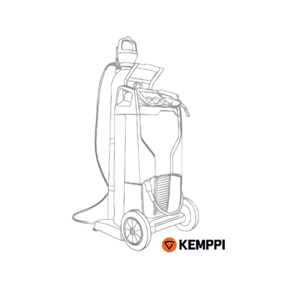 Spawarka Kemppi Kempact 323A / uchwyt Flexlite GX - zestaw - P2213GX-G - Kemppi - 8