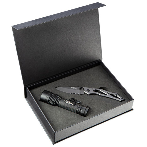 Zestaw survivalowy latarka + nóż składany Neo Tools - 63-032 - NEO Tools - 1 2