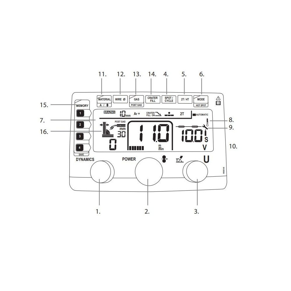 Spawarka Kemppi Kempact 323A / uchwyt Flexlite GC - zestaw - P2253GC-G - Kemppi - 3