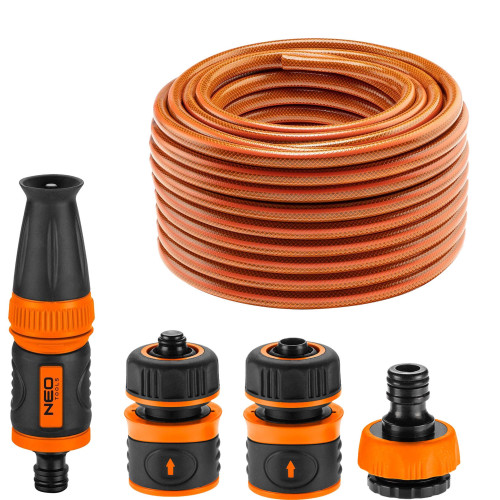 Zestaw ogrodowy 1/2":  wąż 50 m + zraszacz Neo Tools - 15-710_px - NEO Tools - 1