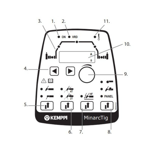 Spawarka Kemppi MinarcTig Evo 200 - zestaw - P0640TX-G - Kemppi - 7