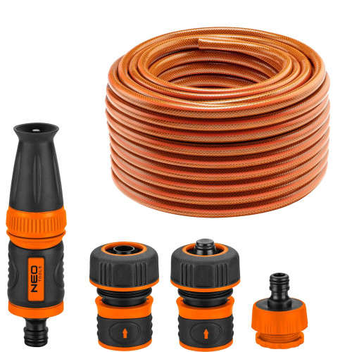 Zestaw ogrodowy 3/4":  wąż 50 m + zraszacz Neo Tools - 15-711_px - NEO Tools - 1