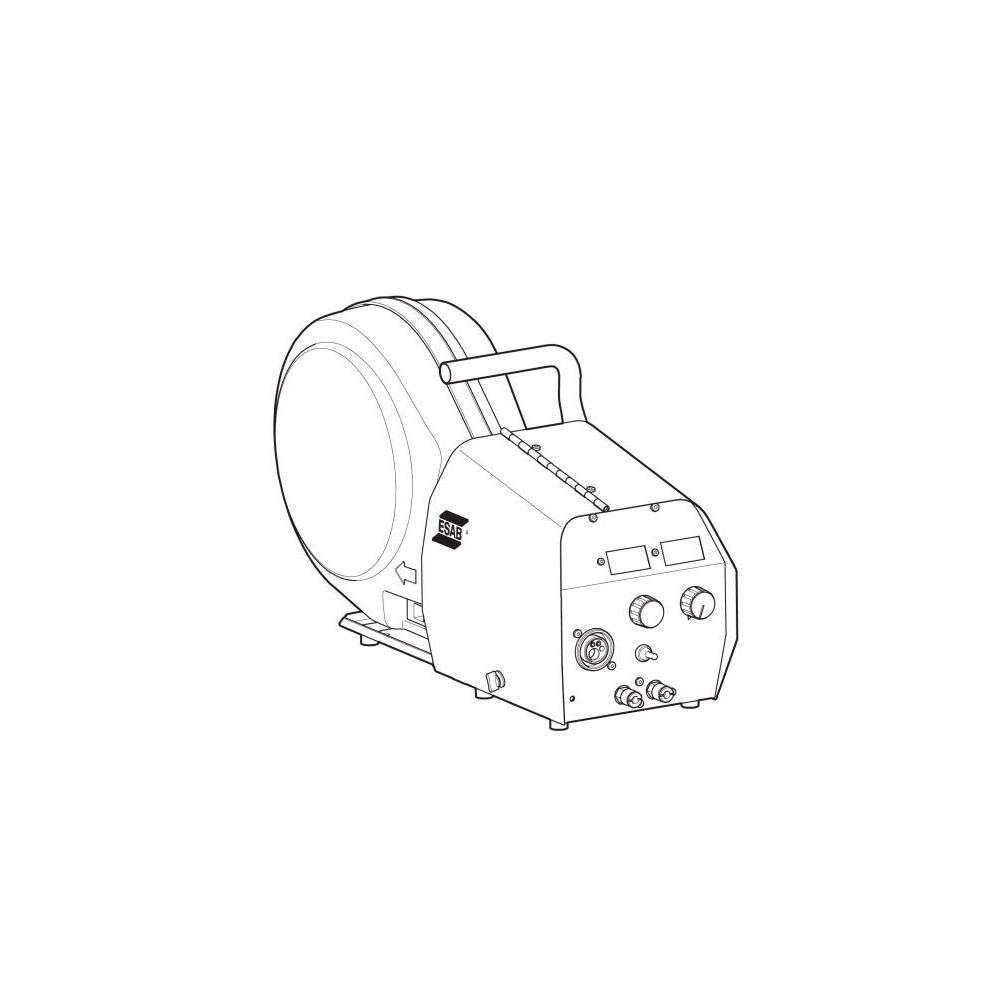Spawarka ESAB Warrior 400iW CC/CV - zestaw wodny / 5 m - 0465350884W-5M-G - ESAB - 7