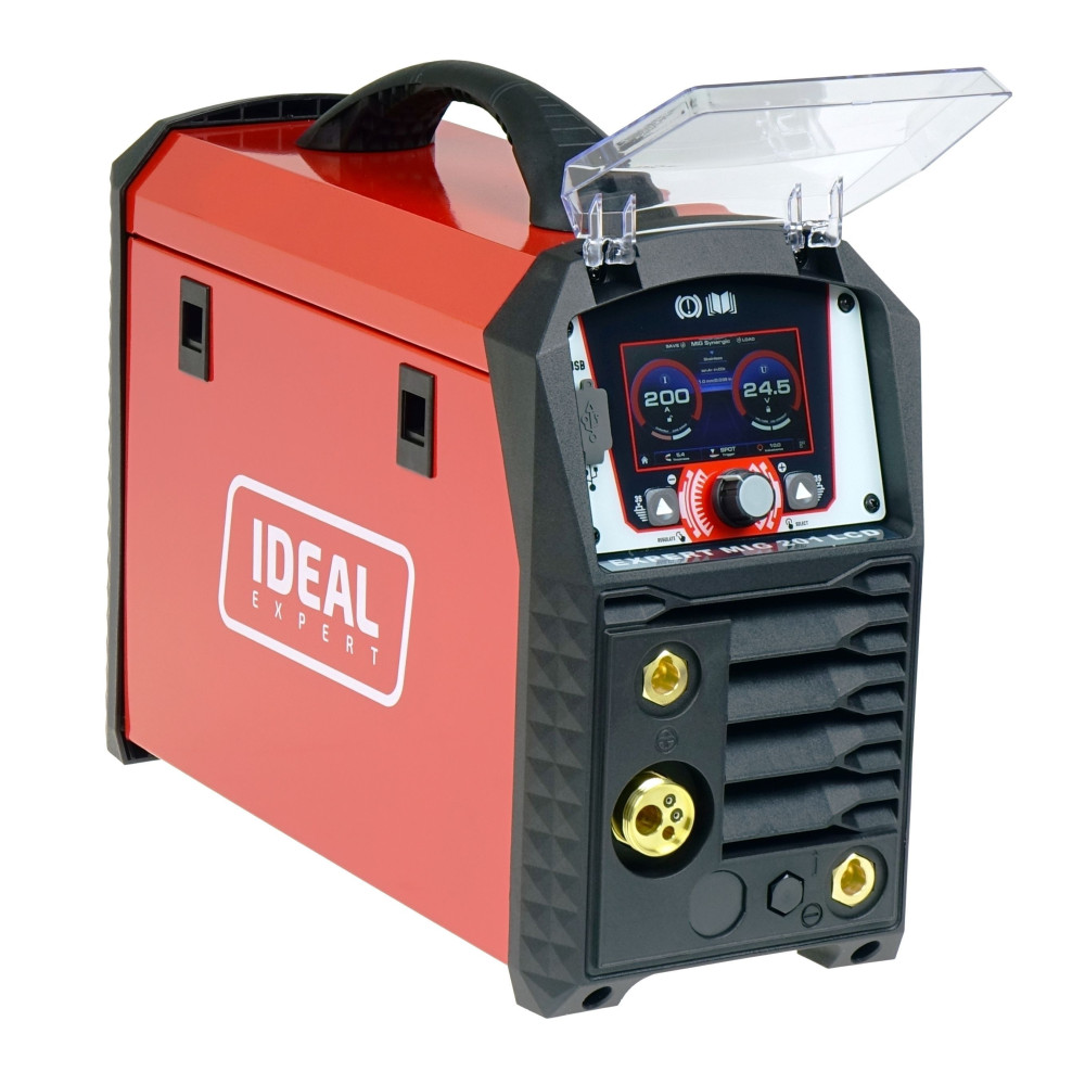 Spawarka Ideal Expert MIG 201 LCD - zestaw - EXMIG201LCD-G - Ideal - 10