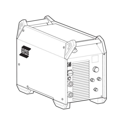 Spawarka ESAB Warrior 500iW CC/CV - zestaw wodny / 5 m - 0465350883W-5M-G - ESAB - 4