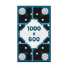 Stół spawalniczy GPPH ECO 1000x600x200 mm - TWT_ECO_100x60 - GPPH - 21