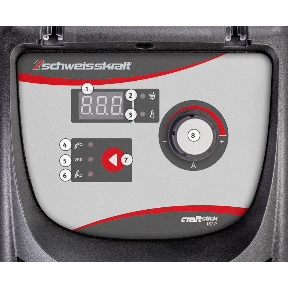 Spawarka Schweisskraft Craft-Stick 161P - zestaw - 1073162-G - Schweisskraft - 3
