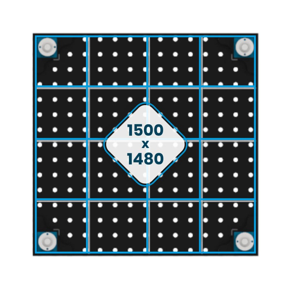 Stół spawalniczy GPPH ECO 1500x1480x200 mm - TWT_ECO_150x148 - GPPH - 21