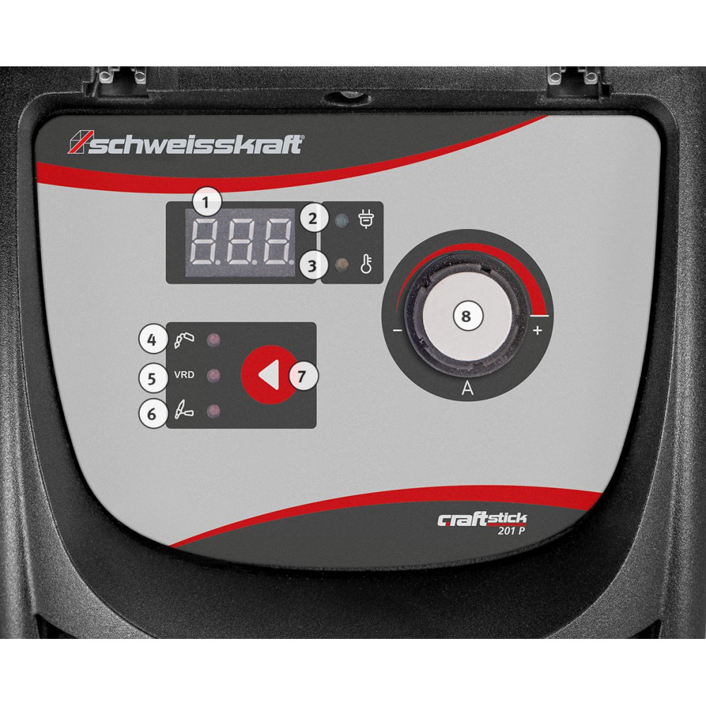 Spawarka Schweisskraft Craft-Stick 201P - zestaw - 1073201-G - Schweisskraft - 3