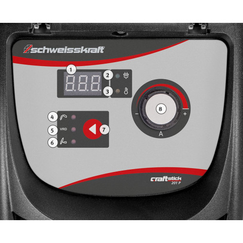 Spawarka Schweisskraft Craft-Stick 201P - zestaw - 1073201-G - Schweisskraft - 3