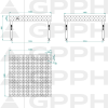 Stół spawalniczy GPPH ECO 1500x1480x200 mm - TWT_ECO_150x148 - GPPH - 2