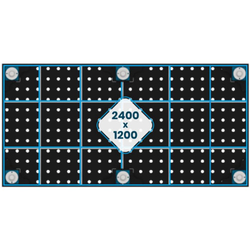 Stół spawalniczy GPPH ECO 2400x1200x200 mm - TWT_ECO_240x120 - GPPH - 21