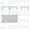 Stół spawalniczy GPPH ECO 3000x1480x200 mm - TWT_ECO_300x148 - GPPH - 2