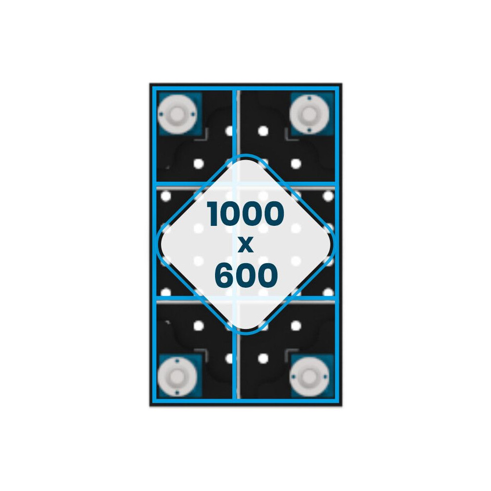 Stół spawalniczy GPPH PLUS 1000x600x200 mm - TWT_PLUS_100x60 - GPPH - 21