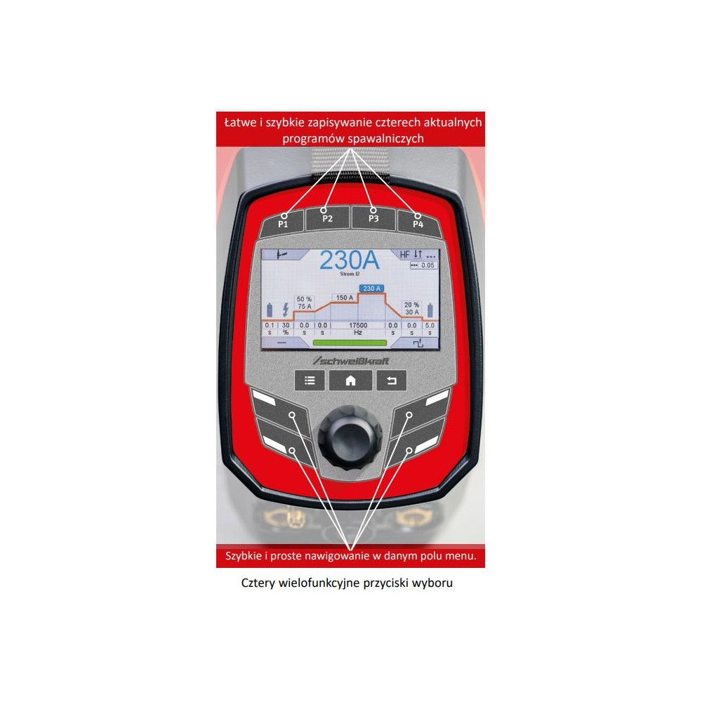 Spawarka Schweisskraft High-TIG Plus 230 DC - źródło - 1084230-G - Schweisskraft - 5