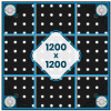 Stół spawalniczy GPPH PLUS 1200x1200x200 mm - TWT_PLUS_120x120 - GPPH - 21