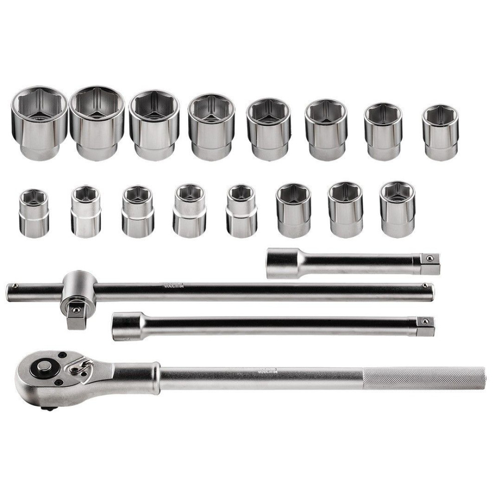 Zestaw kluczy nasadowych 3/4" CrV 21 el. Neo Tools - 08-061 - NEO Tools - 3