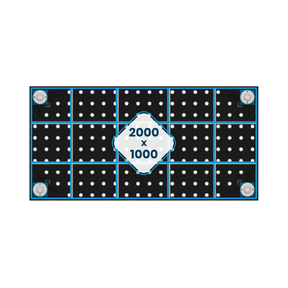 Stół spawalniczy GPPH PLUS 2000x1000x200 mm - TWT_PLUS_200x100 - GPPH - 21