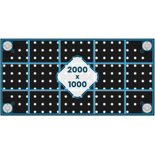 Stół spawalniczy GPPH PLUS 2000x1000x200 mm - TWT_PLUS_200x100 - GPPH - 21