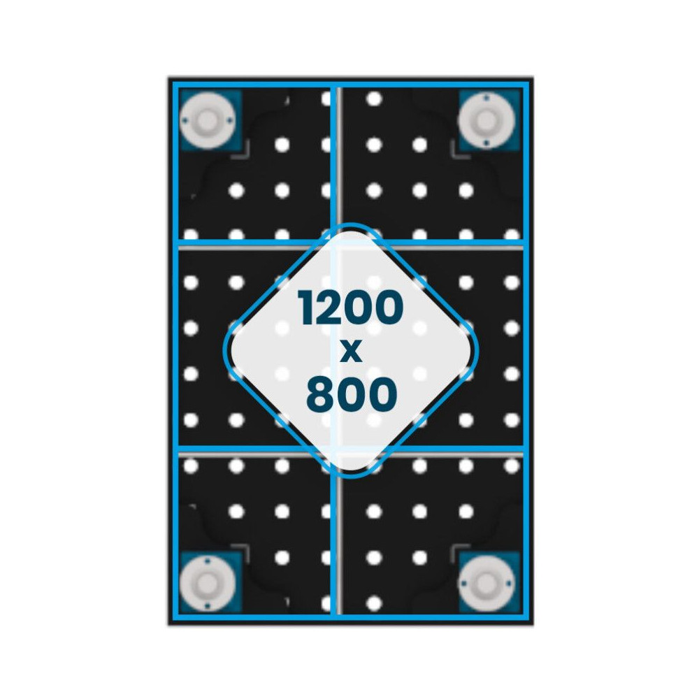 Stół spawalniczy GPPH PRO 1200x800x200 mm - TWT_PRO_120x80 - GPPH - 21