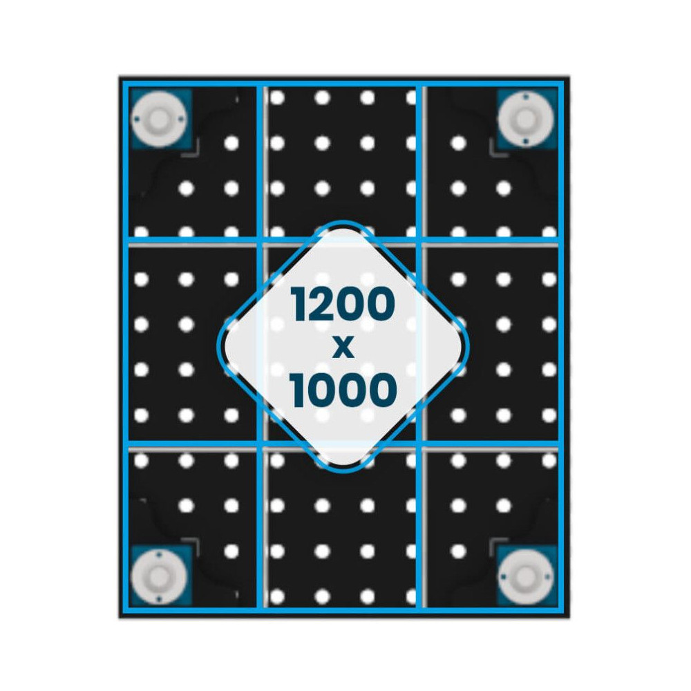Stół spawalniczy GPPH PRO 1200x1000x200 mm - TWT_PRO_120x100 - GPPH - 21