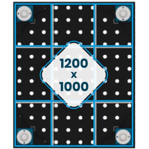 Stół spawalniczy GPPH PRO 1200x1000x200 mm - TWT_PRO_120x100 - GPPH - 21