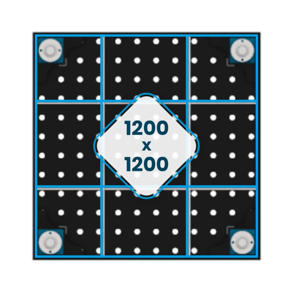 Stół spawalniczy GPPH PRO 1200x1200x200 mm - TWT_PRO_120x120 - GPPH - 21