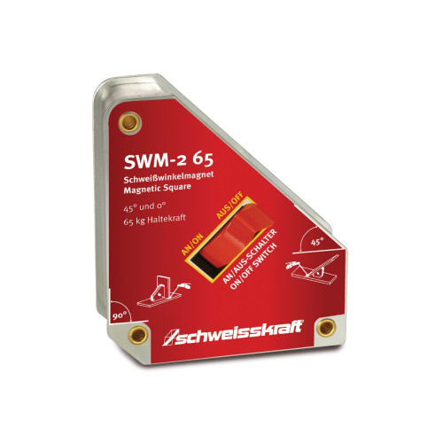 Kątownik spawalniczy magnetyczny SWM-2 65 / Schweisskraft - 1790031 - Schweisskraft - 1
