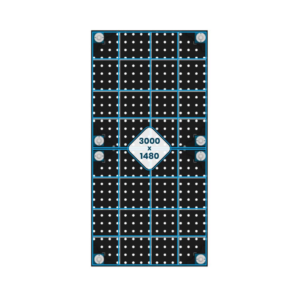 Stół spawalniczy GPPH EXPERT 3000x1480x200 mm - TWT_EXPERT_300x148 - GPPH - 9