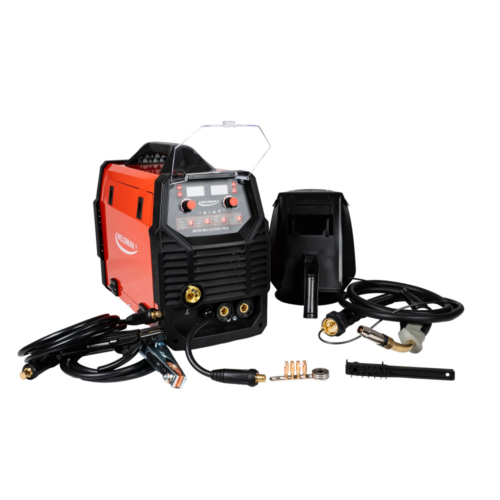 Spawarka Weldman Micro MIG 235 Dual Pulse - zestaw - 103 133-G - Weldman - 7