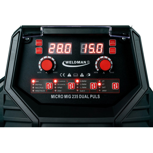 Spawarka Weldman Micro MIG 235 Dual Pulse - zestaw - 103 133-G - Weldman - 10