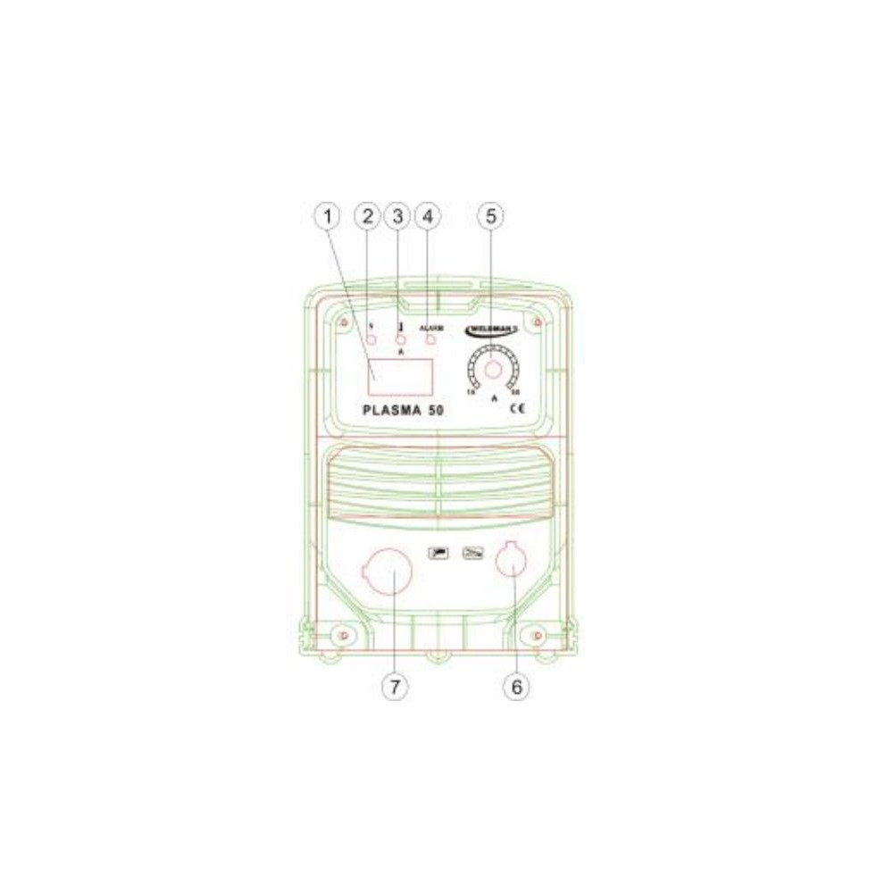 Przecinarka plazmowa Weldman Plasma 50 - 103 309 - Weldman - 5