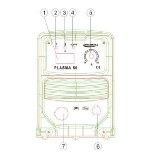 Przecinarka plazmowa Weldman Plasma 50 - 103 309 - Weldman - 5