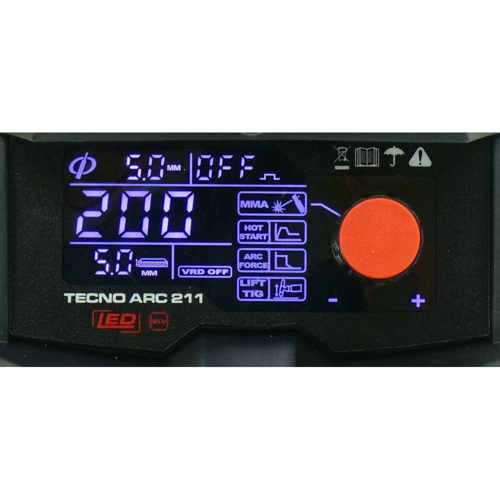 Spawarka Ideal Tecnoarc 211 LED - zestaw - TARC211LED-G - Ideal - 5