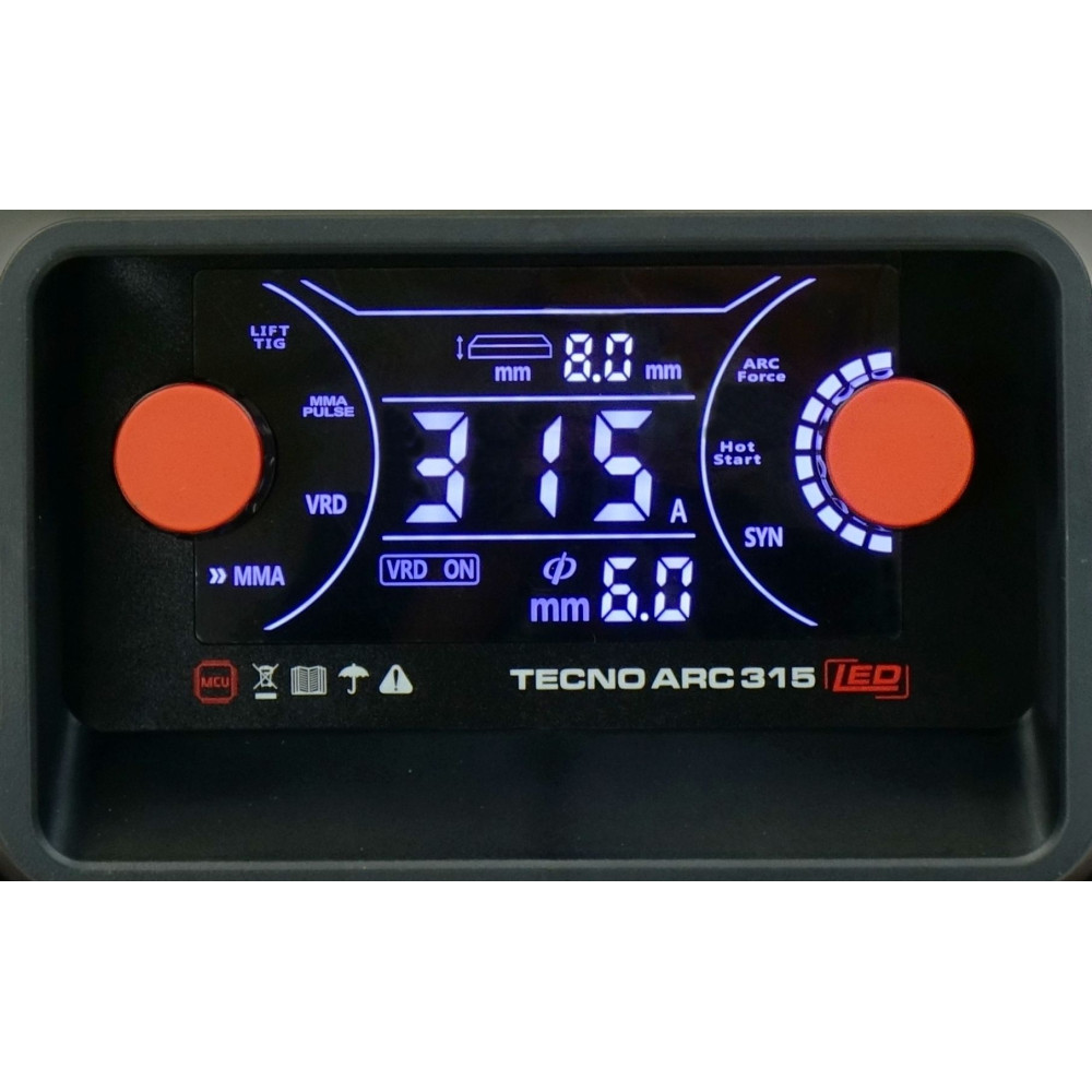 Spawarka Ideal Tecnoarc 315 LED - zestaw - TARC315LED-G - Ideal - 5