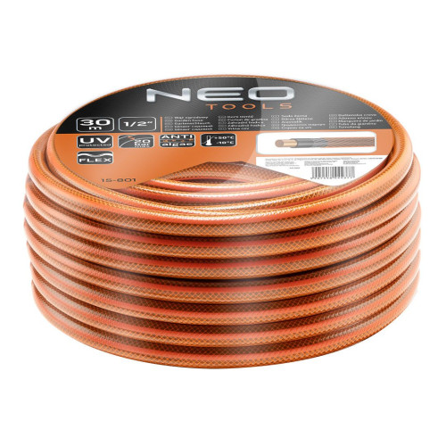 Wąż ogrodowy 4-warstwowy 1/2" 30 m Economic Neo Tools - 15-801 - NEO Tools - 1
