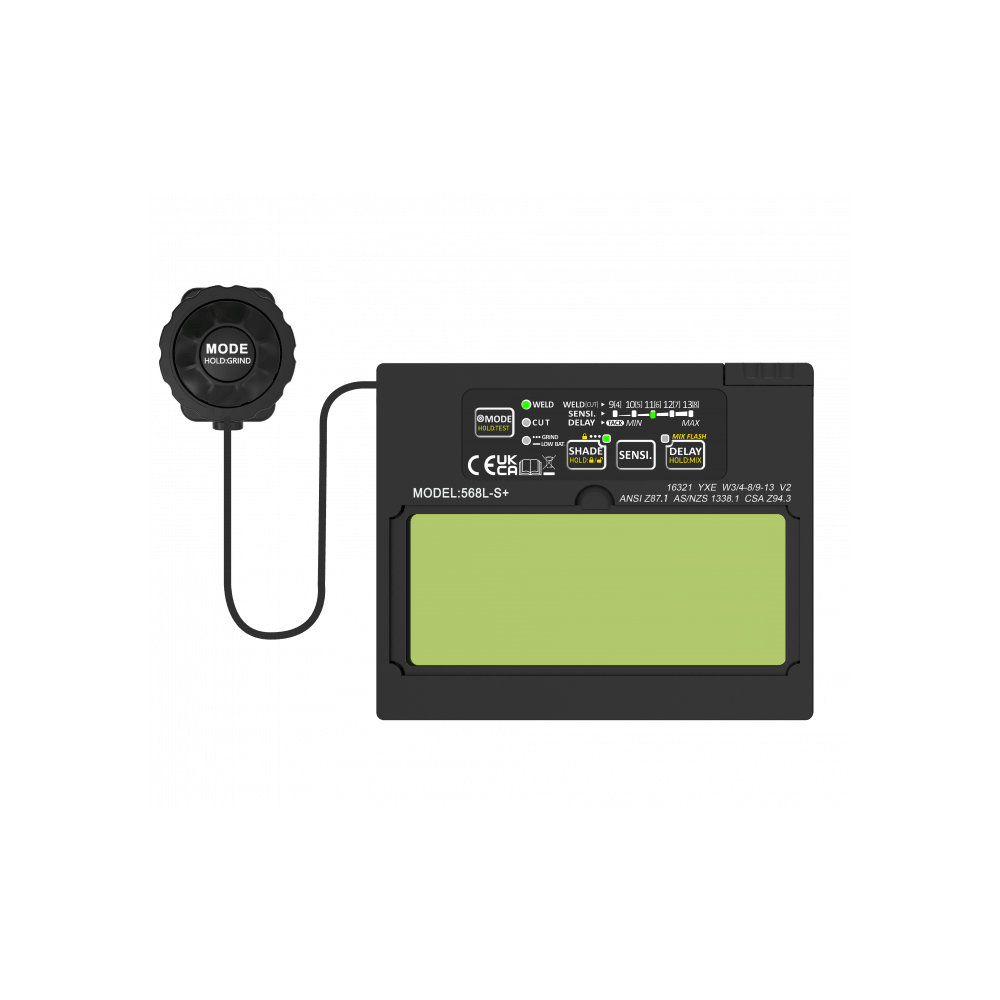 Przyłbica spawalnicza Ideal APS Pro 568L-S+ TrueView+ - APS-568L/TC-G - Ideal - 19