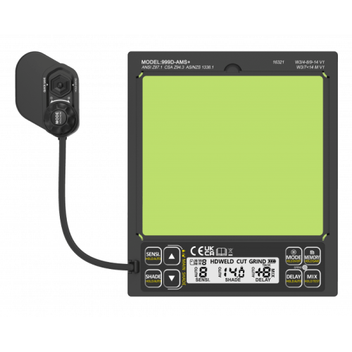 Przyłbica spawalnicza Ideal APS Pro 999D-AMS+ TrueView+ - APS-999D/TC-G - Ideal - 38