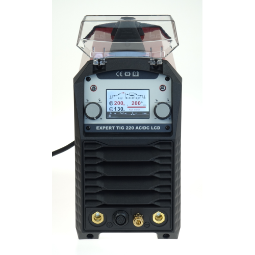 Spawarka Ideal Expert TIG 220 AC/DC Pulse LCD - zestaw - EXTIG220ACLCD-G - Ideal - 3 2