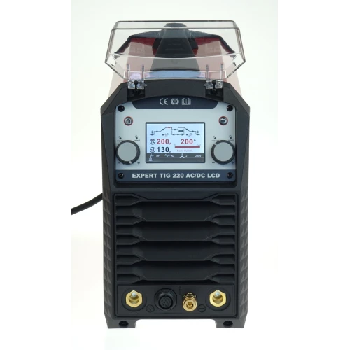 Spawarka Ideal Expert TIG 220 AC/DC Pulse LCD - zestaw - EXTIG220ACLCD-G - Ideal - 3 2