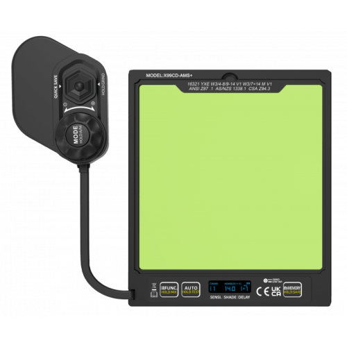 Przyłbica spawalnicza Ideal APS Pro X99CD-AMS+ TrueView+ - APS-X99CD/TC-G - Ideal - 36