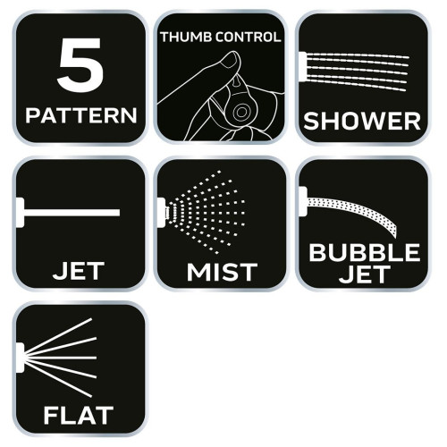 Zraszacz pistolet ogrodowy 5 funkcji Neo Tools - 15-708 - NEO Tools - 10