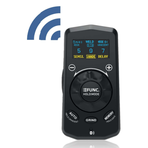 Przyłbica spawalnicza Ideal APS-P33M-RC2 FS1-Flip z pilotem Bluetooth - APS-P33M-R-FS1-G - Ideal - 27