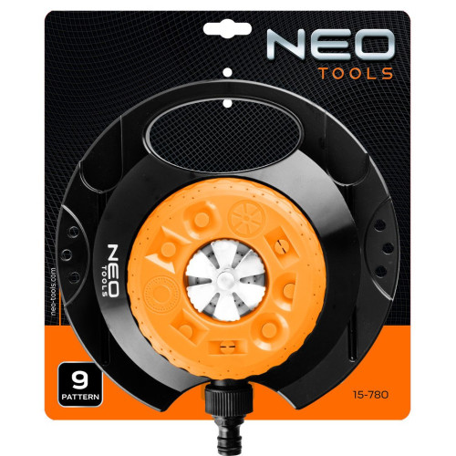 Zraszacz ogrodowy 9 funkcji Neo Tools - zestaw - 15-780 - NEO Tools - 9