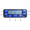 Przyłbica spawalnicza samościemniająca Magnum FS8 Flip-Up LCD - POS-T FS8 UCH - Magnum - 3