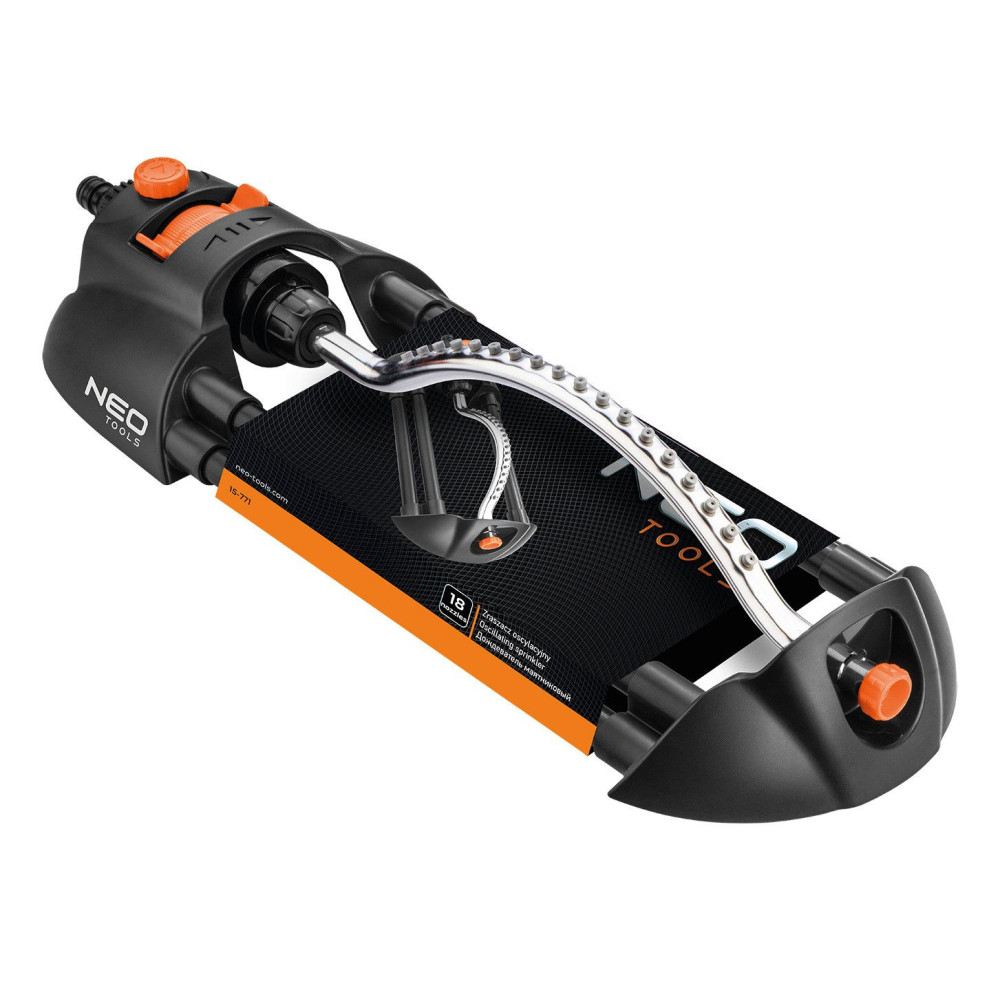 Zraszacz ogrodowy oscylacyjny 18 dysz Neo Tools - zestaw - 15-771 - NEO Tools - 12