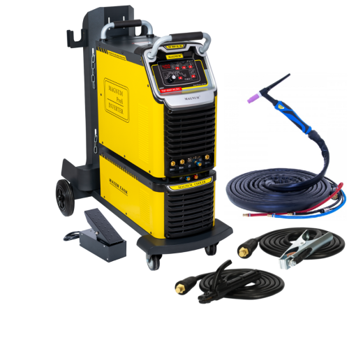 Spawarka Magnum TIG THF 400 Puls AC/DC Dual Power - zestaw wodny - U I THF400P W8 V2-G - Magnum - 4