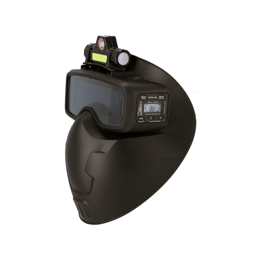 Automatyczne gogle spawalnicze Magnum RG30 LCD z osłoną twarzy - POS-M-RG30+LCD - Magnum - 3